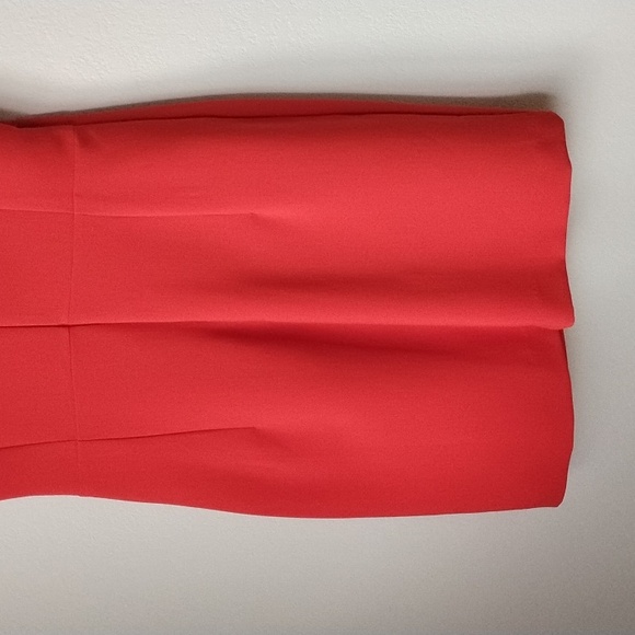 NWT MANGO Vibrant Red Mini Dress - Picture 10 of 16